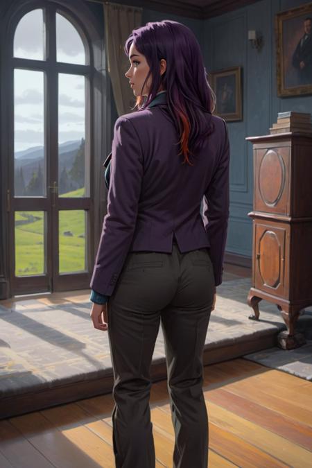 00012-4104106994-concept art sabine wren, long hair, wearing wool blazer, sweater, trousers, and loafers at historic manor looking over shoulder,.png